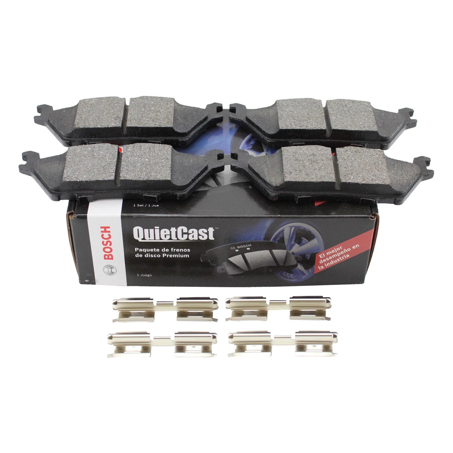 Bosch QuietCast Rear Ceramic Brake Pads for Ford Expedition F-150 (2000–2023)