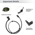ABS Wheel Speed Sensor No. 95670FD100 for Kia Rio (2003–2005)