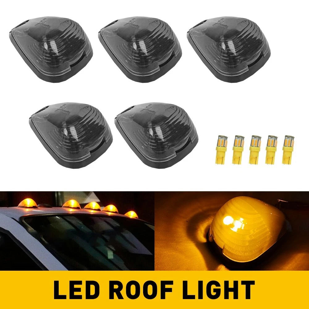 Smoke LED Cab Roof Lights for Ford F-250 F-350 Super Duty (2008–2016)