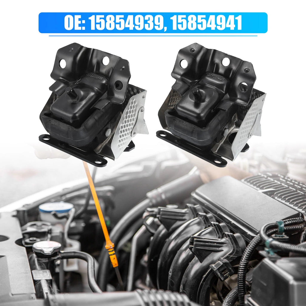 2pcs Front Engine Motor Mount for Chevrolet Tahoe Silverado Suburban (2007–2014)