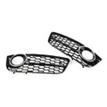 Honeycomb Mesh Fog Light Grille Cover for Audi A5 (2008-2011)