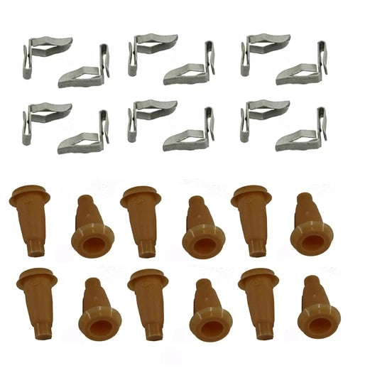 Door Panel Clips and Frame Plugs Kit Front for Toyota (2009–2015)