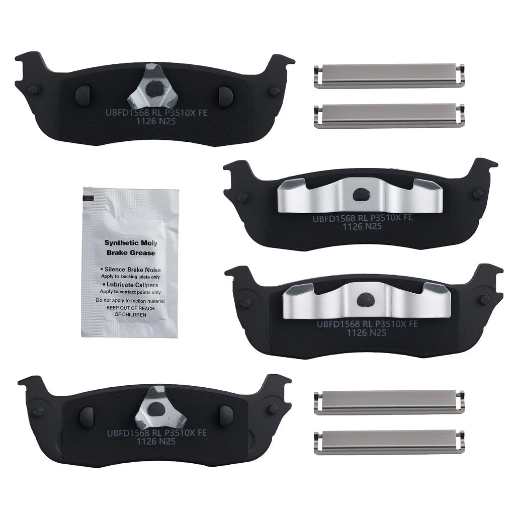 Rear Brake Pads Kit for Ford F-150/F-250 (1998–2004)