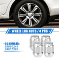 Set of 4 M12 x 1.5 Wheel Lug Nuts for Suzuki Forenza (2004–2008) No. 95990248