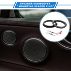 Set of 2 Speaker Spacer Rings for Ford Edge (6.5")