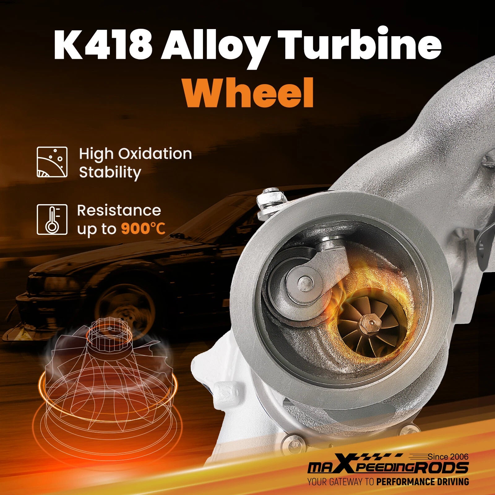 Turbo Charger for Chevy Cruze Sonic Trax Buick Encore 1.4L (2011–2020)