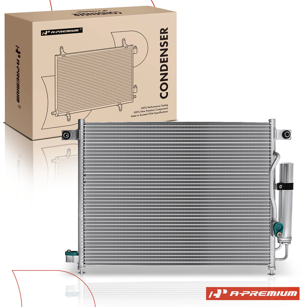 A/C Condenser with Bracket and Receiver Drier for Chevrolet Aveo Suzuki (2004–2011)