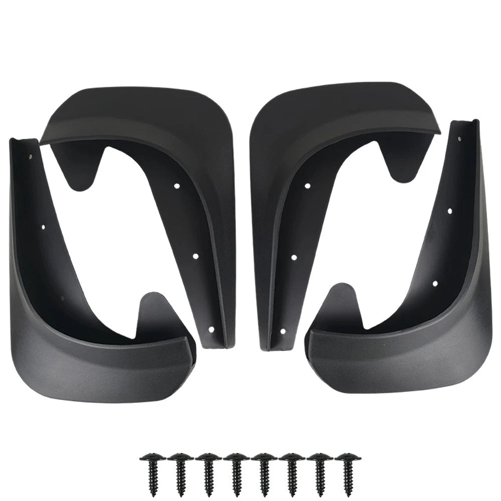 Set of 4 Mud Flap Splash Guards for Dodge Challenger (2008–2023)