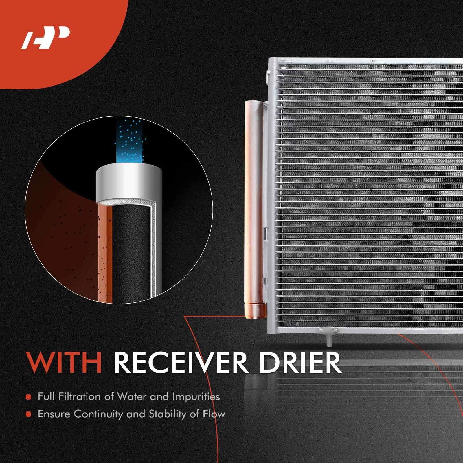 A/C Condenser and Cooling Fan Kit for Toyota Highlander (2004–2007)