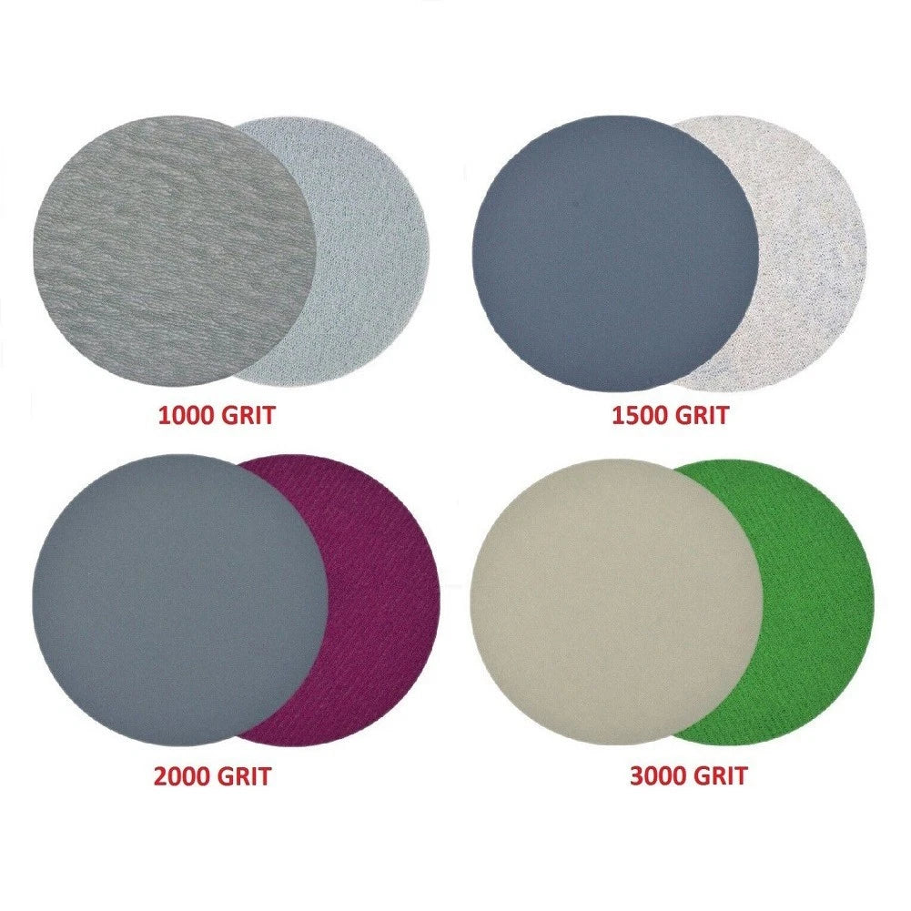 20pcs Hook & Loop Wet/Dry Sanding Discs for (1000-3000 Grit)