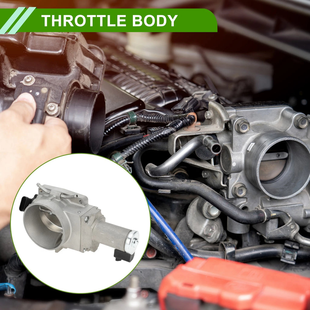 Throttle Body for Chevrolet Silverado 1500, Avalanche, GMC Sierra 8.1L (2001–2006)