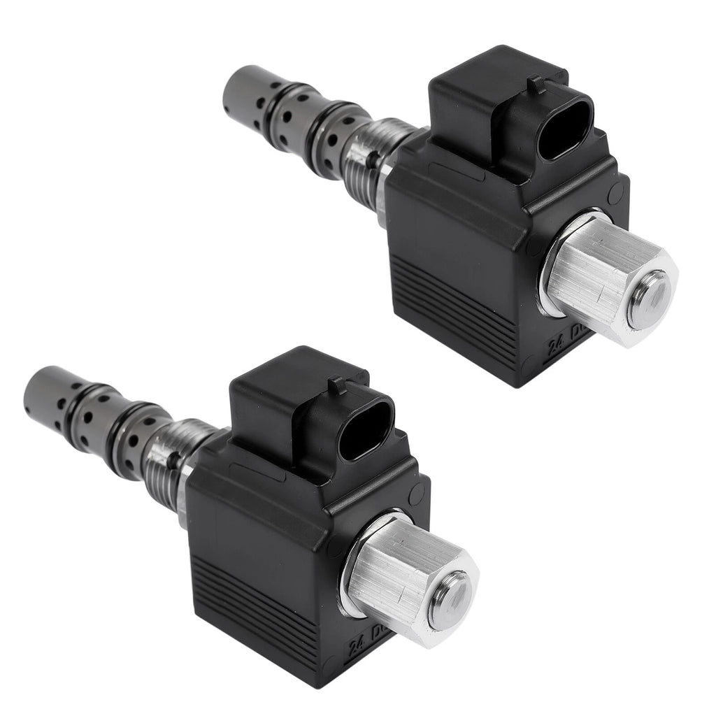 2X Solenoid Valve for John Deere 670C 672G 770C 772G 870D 872G DF150 75289439