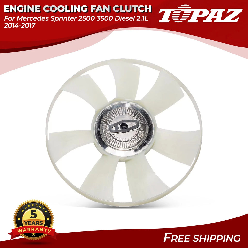 Cooling Fan Blade for Mercedes Sprinter 2500 3500 (2014–2017)