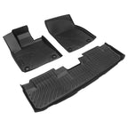 Set of 4 3D Floor Mats for Lexus RX350/RX450h (2016–2022) TPE Rubber All Weather