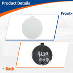 Front Tow Hook Cover for BMW 1 Series F20 (2012–2019) No. 51118064578 Pure White