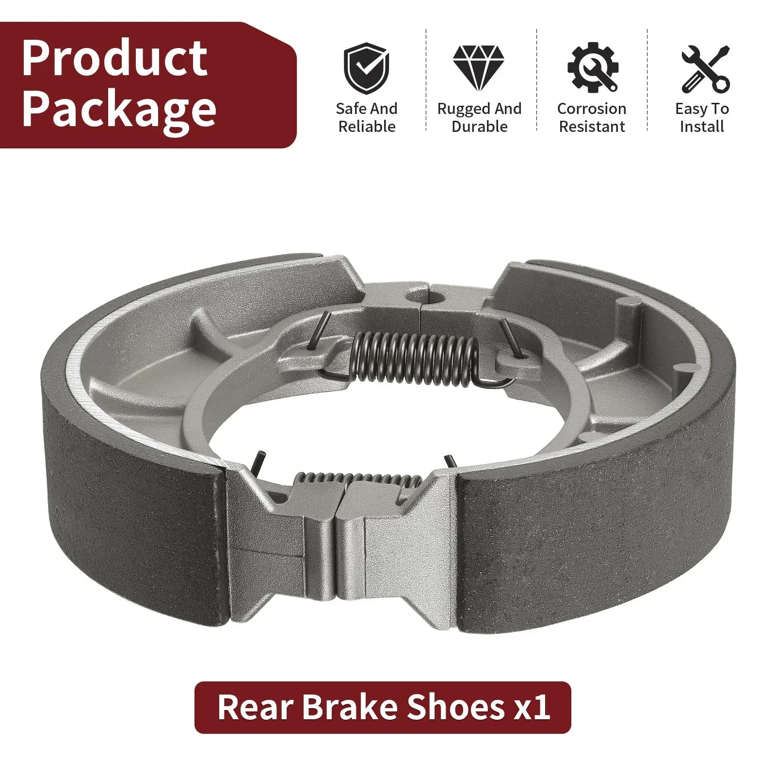 Rear Break Shoes for Yamaha Raptor 110 YFM110 (2010–2024)