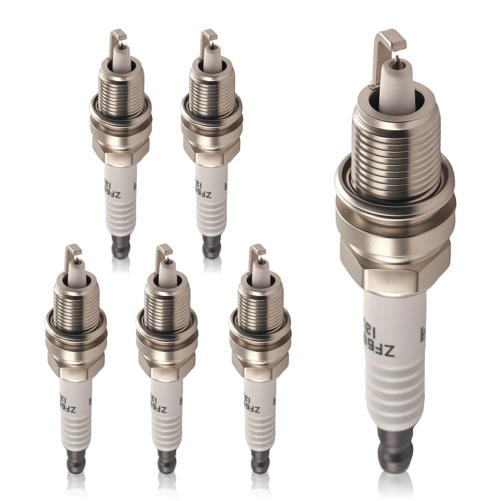 Set of 6 Spark Plugs for Dodge Grand Caravan, Nitro, Chrysler 300 (2005–2010)