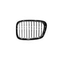 Replacement Chrome Plastic Driver Side Grille For 2001-2003 BMW 5 Series