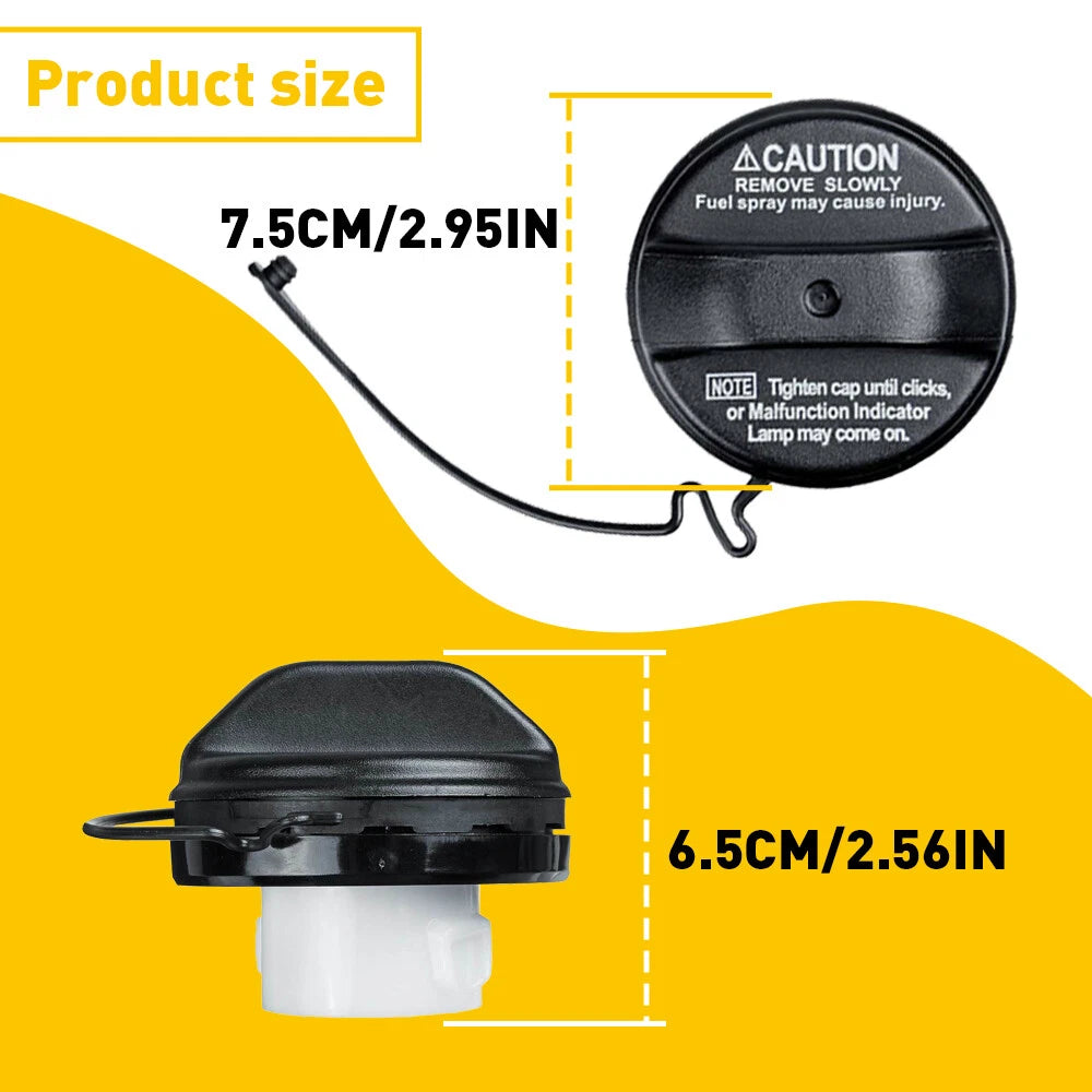 Fuel Tank Gas Cap for Toyota Lexus Tacoma 4Runner Corolla Camry Sienna