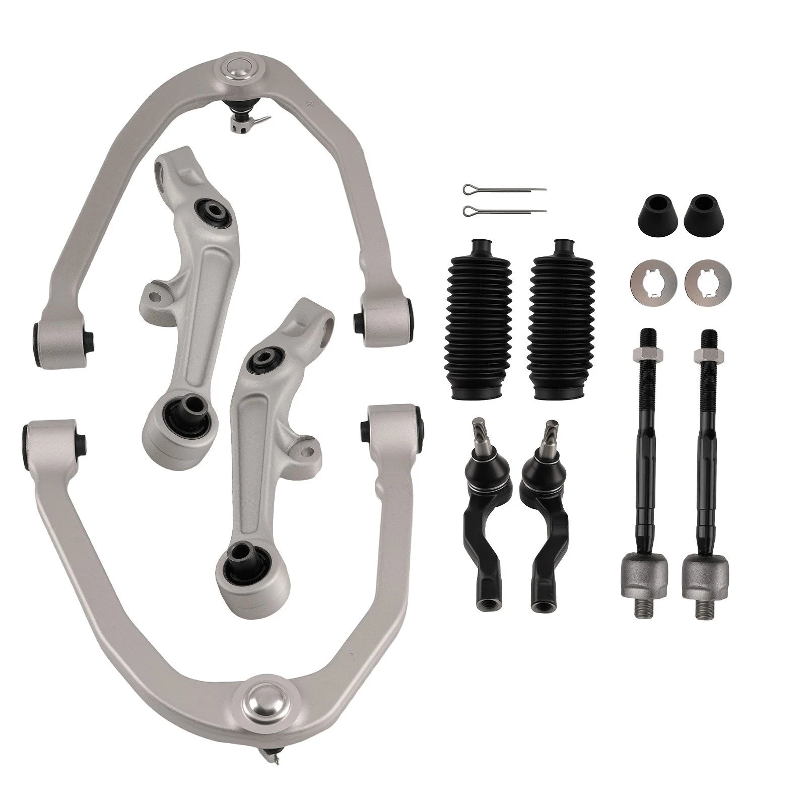 10x Front Lower Upper Control Arms for Nissan 350Z Infiniti G35 (2003–2009)