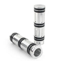 1" Aluminum Handlebar Hand Grips for Harley Sportster Dyna Softail Road King