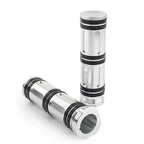 1" Aluminum Handlebar Hand Grips for Harley Sportster Dyna Softail Road King