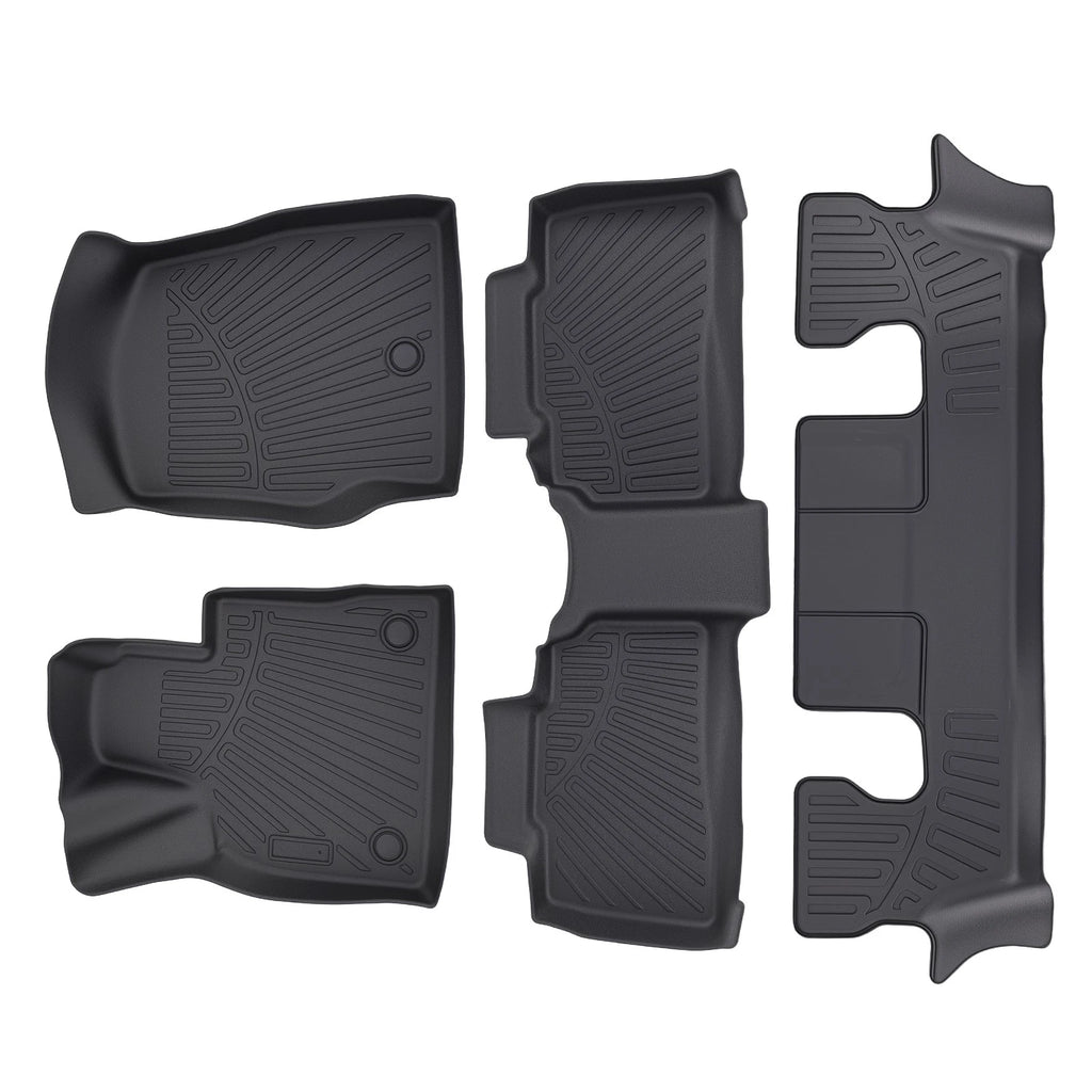 TPE Floor Mats for Ford Explorer (2020–2025) Waterproof Floor Liners