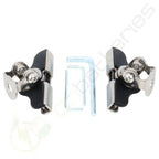 2X A Pillar Hood LED Work Light Bar Mounting Bracket Clamp Holder for