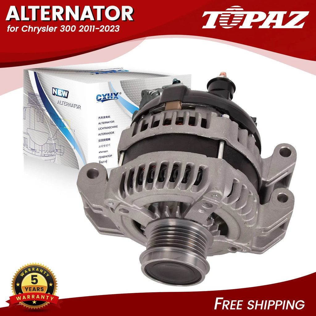 Alternator for Chrysler 300, Dodge Challenger, Charger, Durango, Jeep, Ram (2011–2023)