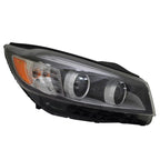 Replacement Passenger Side Halogen Headlight Assembly with LED Light Bar for Toyota