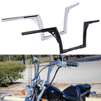 Chrome Black Ape Hangers Handlebar for Harley Sportster (FXST, 2000–2023)
