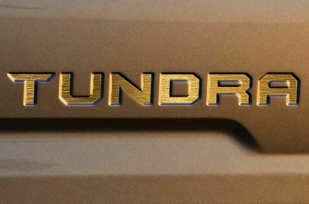Tailgate Letters Sticker for Toyota Tundra (2014-2019)