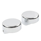 Chrome CNC Upper Fork Caps for Harley Softail Breakout FXBR FXBRS (2018-23)