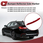 Rear Left Bumper Reflector No. 63147391647 for BMW 6 Series (2018–2023)