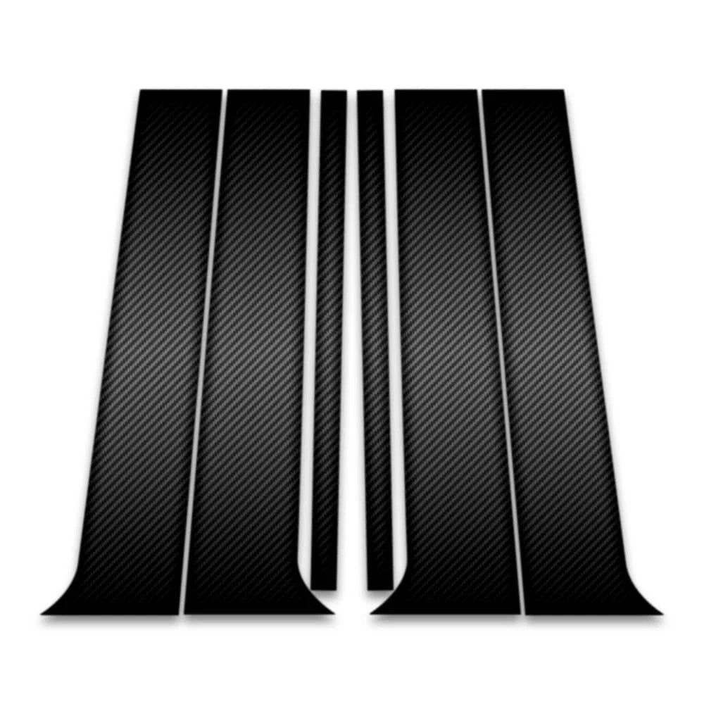 Carbon Fiber Pillar Post Cover Kit for Jeep Wagoneer (2022–2023)