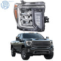 Full LED Headlight for GMC Sierra 2500/3500 HD (2020–2023) Right Side