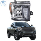 Full LED Headlight for GMC Sierra 2500/3500 HD (2020–2023) Right Side