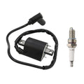 Ignition Coil and Spark Plug for Yamaha Golf Cart G2 G5 G8 G9 G11 G14 (1990–2006)