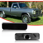 Smoked Lens Front Side Marker Lights for Dodge Ram Truck (1972–1993)