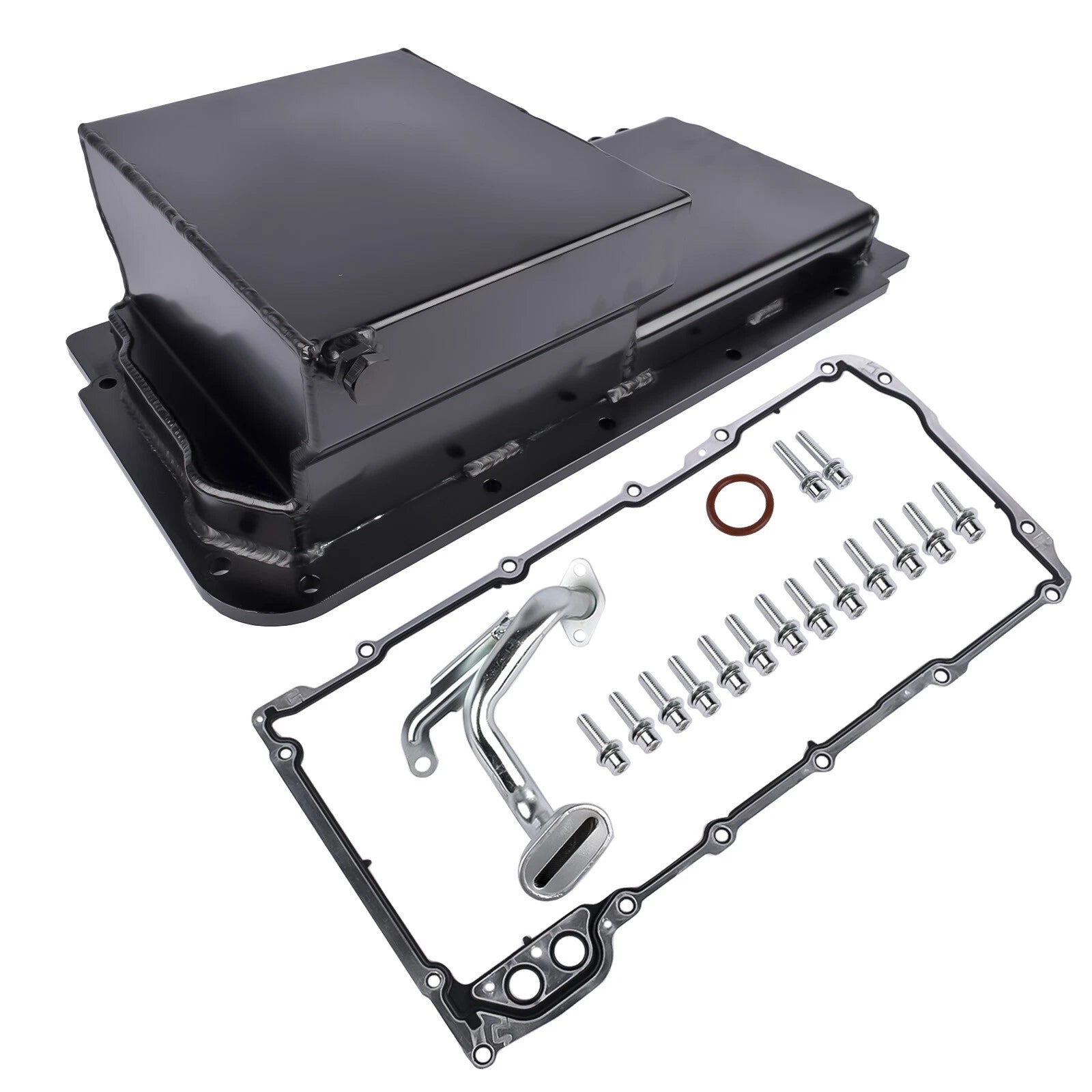 Front Engine Oil Pan with Gasket for Chevrolet LS1 LS2 LS3 LS6 (1997–2023)