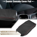 Center Console Armrest Cover for Toyota Camry Hybrid (2012–2017) Red Line Black