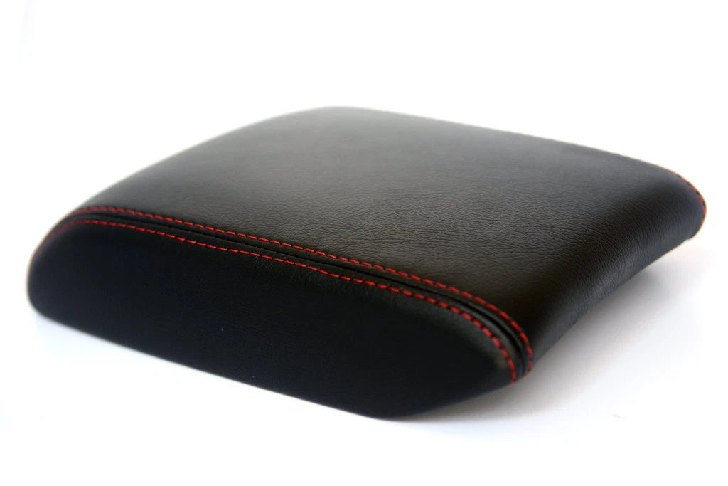Center Console Armrest Cover for Mazda 6 (2014–2020) Red Stitch