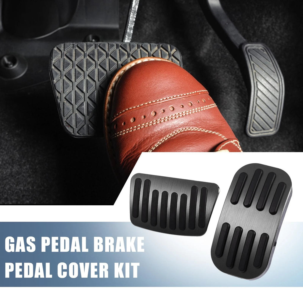 2pcs Gas Brake Pedal Pad Cover Anti Slip for Toyota C-HR (2016–2018) 745065758656