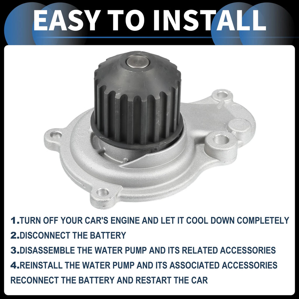 Water Pump with Timing Belt Kit for Chrysler PT Cruiser (2001–2010) No. 4694307AC/4781570AB