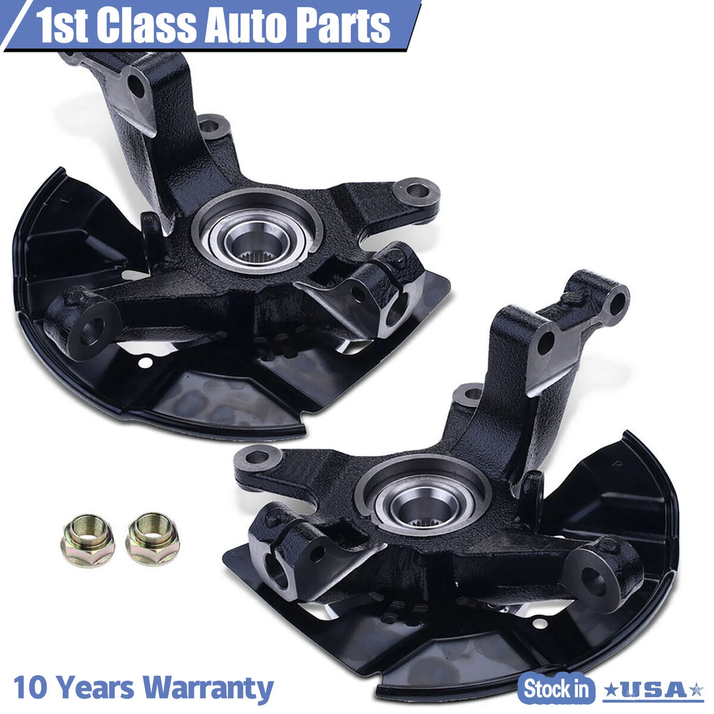 Set of 2 Wheel Bearing and Hub Assembly for Mazda (2007–2015)
