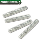 Set of 4 Valve Cover Studs for Small Block Chevy (283–400) Stainless