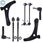 Set of 8 Front Lower Control Arms for Dodge Caliber (2007–2012)