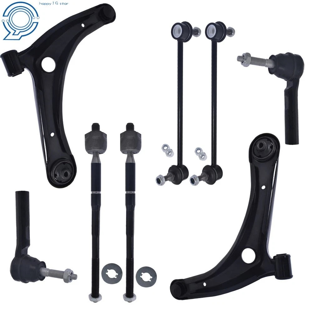 Set of 8 Front Lower Control Arms for Dodge Caliber (2007–2012)