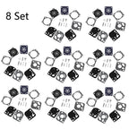 Set of 8 Carburetor Diaphragm Kit for ZAMA RB-29 RB29 C1U