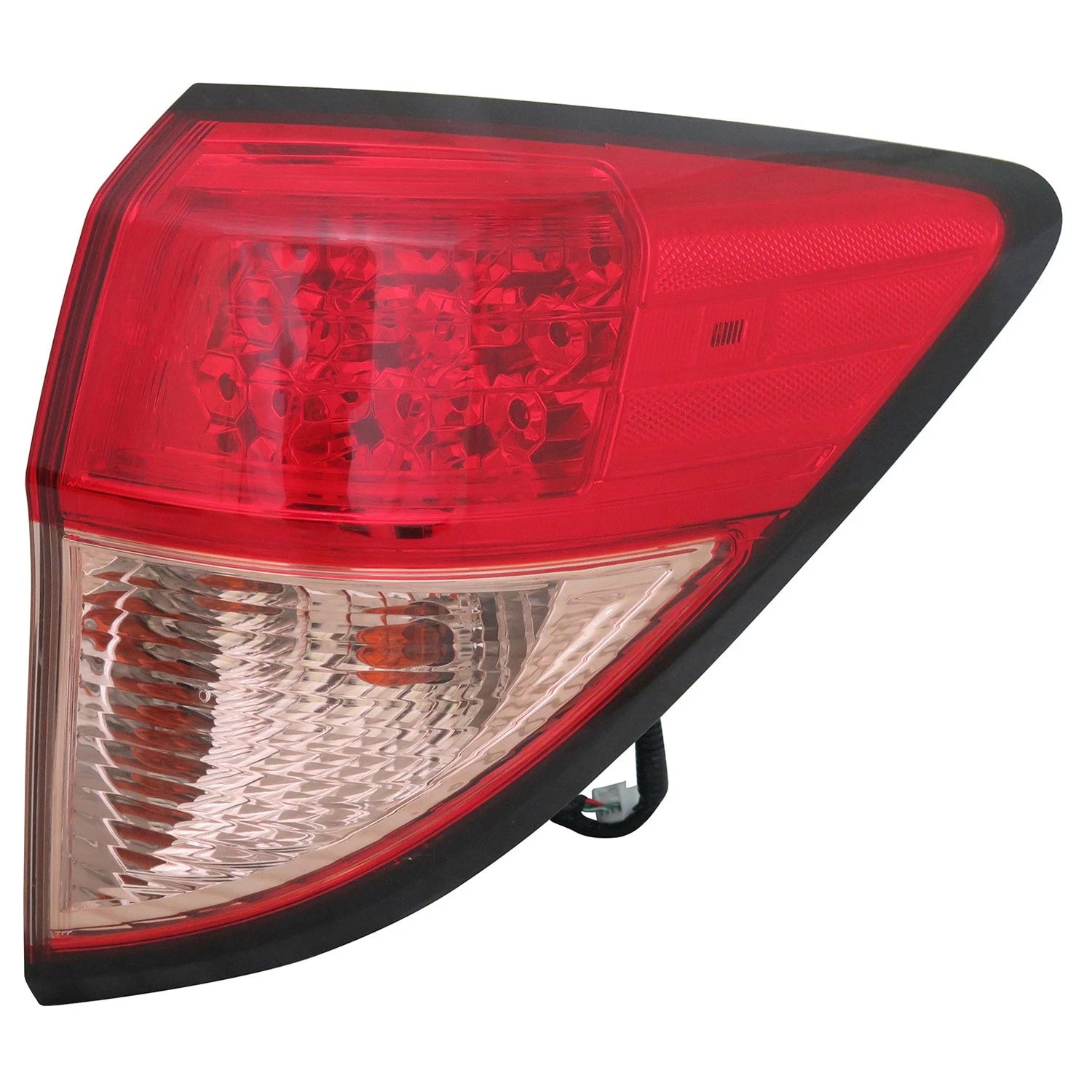 Replacement Passenger Side Outer Tail Light Lens Housing for Honda HR-V (2016–2018)